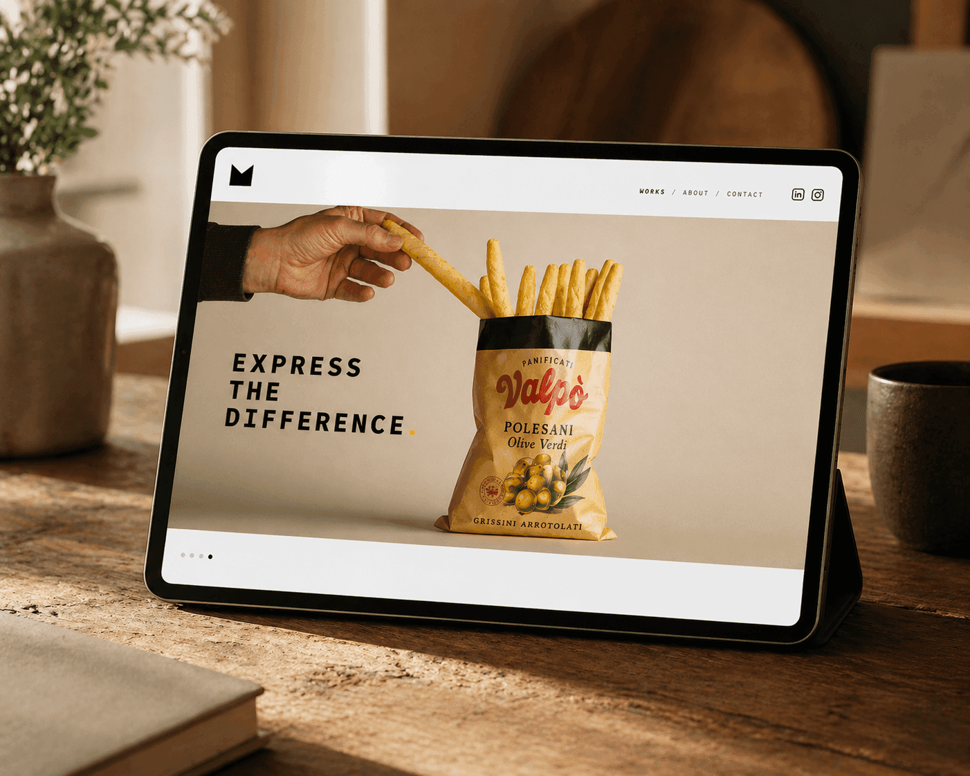 Neom — sito web e brand identity per linea food snack