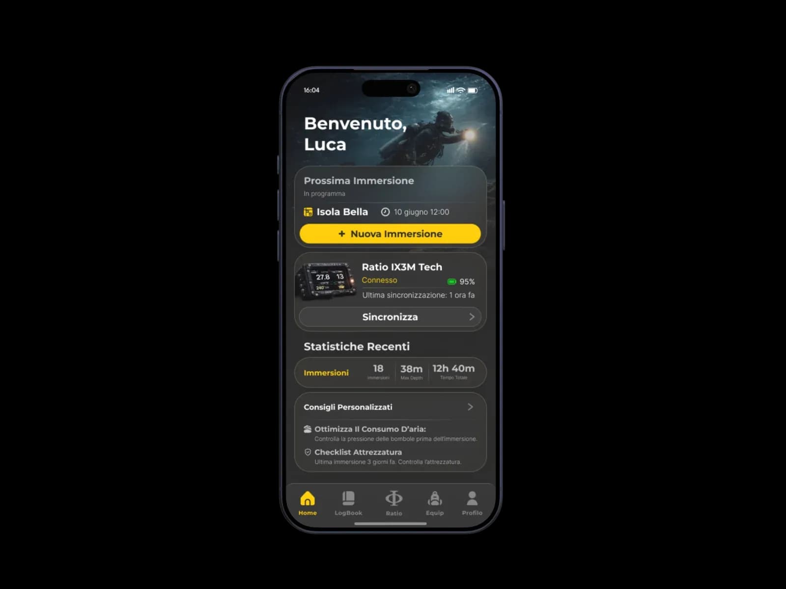 Mockup app mobile